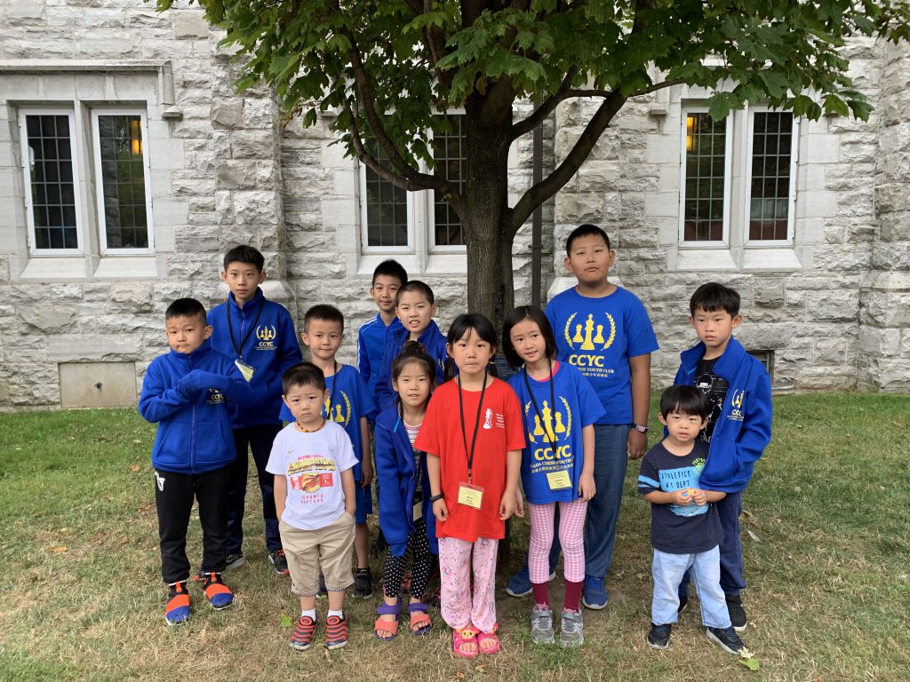CCYC chess students in Richmond Hill