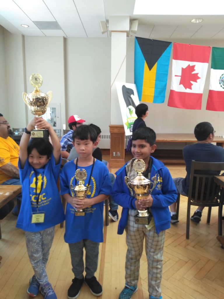 Young chess student at CCYC GTA